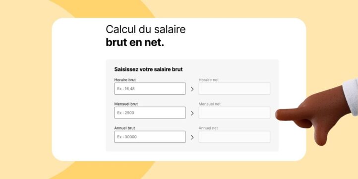 calcul 2000 euros brut en net